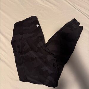 lululemon align Black Camo Leggings